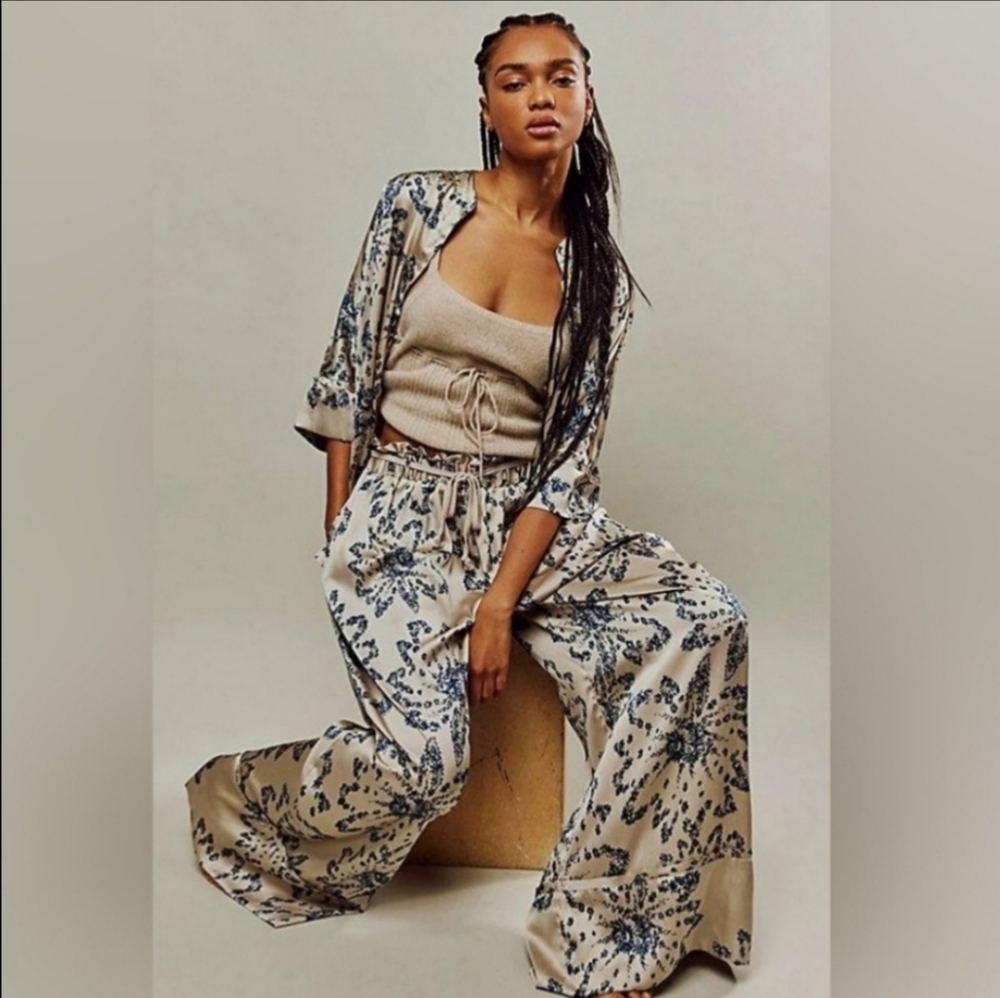 🌟 NWOT 🌟 Free People Intimatly Goddess Lounge Pants - Picture 1 of 4